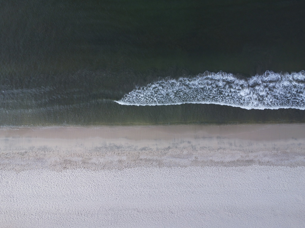 Wellen am Meer